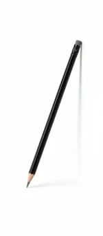 Lapiz Grafito Negro Con Goma - Imagen 5