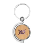 Llavero de bambú "SPIN"