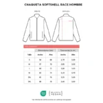 Chaqueta Softshell Race Hombre - Imagen 2